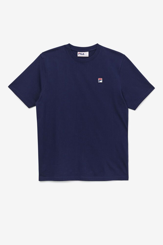 Fila T-Shirt Herre Mørkeblå Quartz PWB-915347